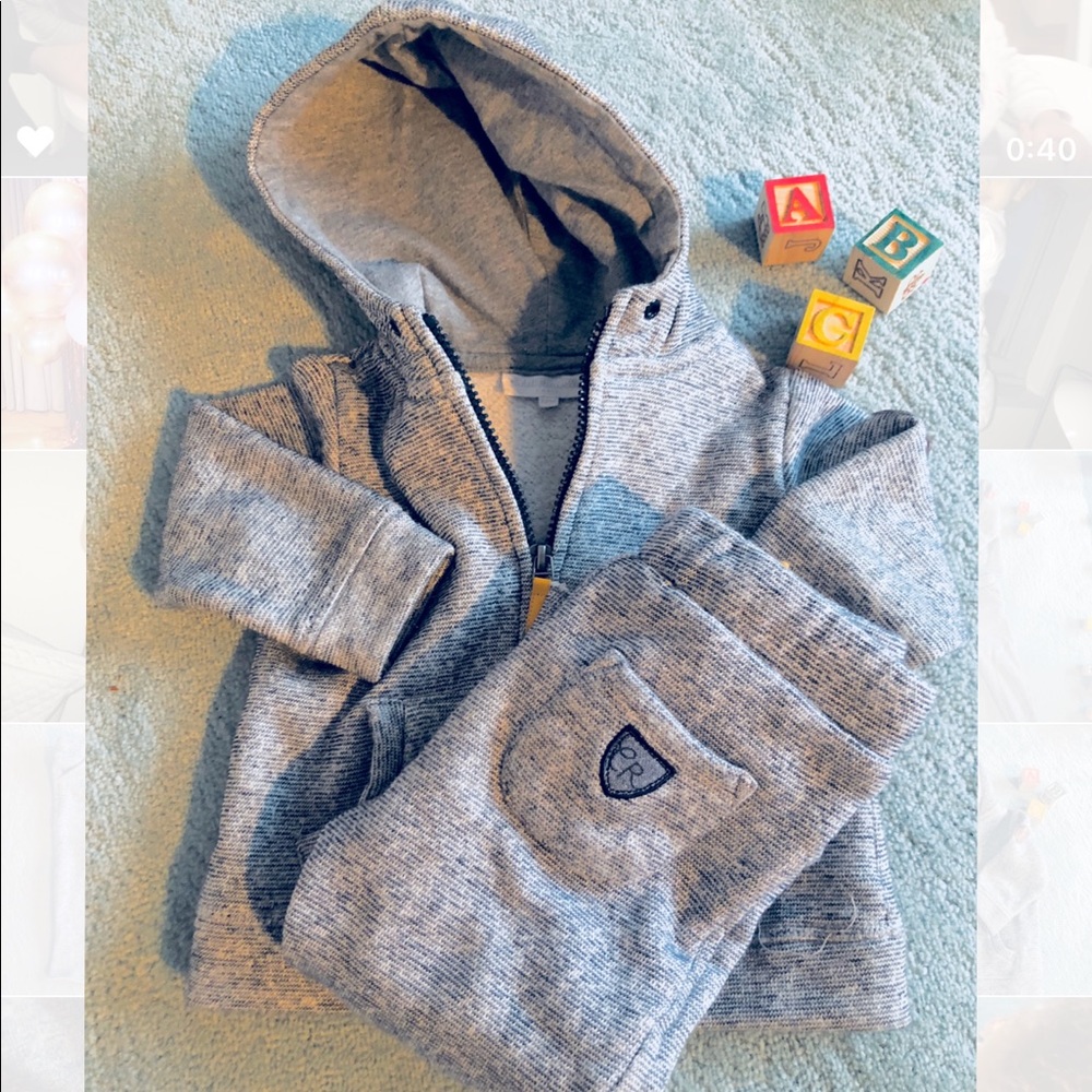 Moni Cadet Rousselle Paris kids tracksuit